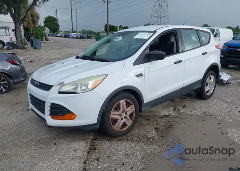 2016 Ford Escape S from USA, damaged, VIN 1FMCU0F74GUC73849
